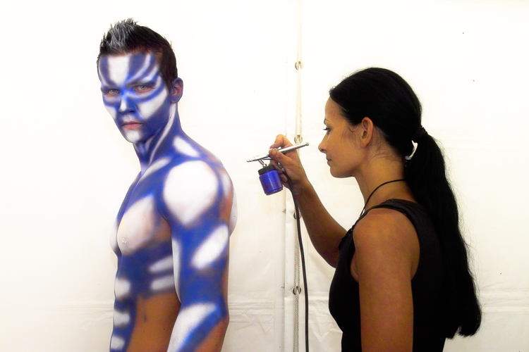 Art, Aufführung, Bodypainting, Color, Colors, Colour, Colours, Contest, Event, Farbe, Festival, Kunst, Körperbemalung, Körpermalerei, Modelle, Models, Model, Performance, Schminkkunst, Stage, Veranstaltung, Vorführung, WEB, Wettbewerb, Unknown Artist and Model, sorry.