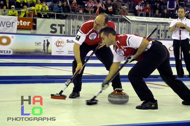 Mens final: Switzerland vs. Scottland, Score - 7:6, European Curling Championship 2006, Basel, Switzerland, Indoor, Curling, Sport, img23517.jpg