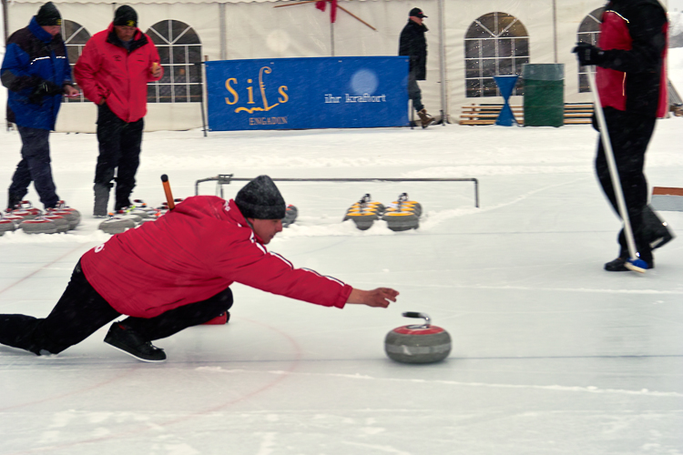 Curling, Meisterschaft, Openair, Sport, Winter, championships, outdoor recreation, recreation, sports & recreation, winter recreation, 38. Curling Open-Air Championships