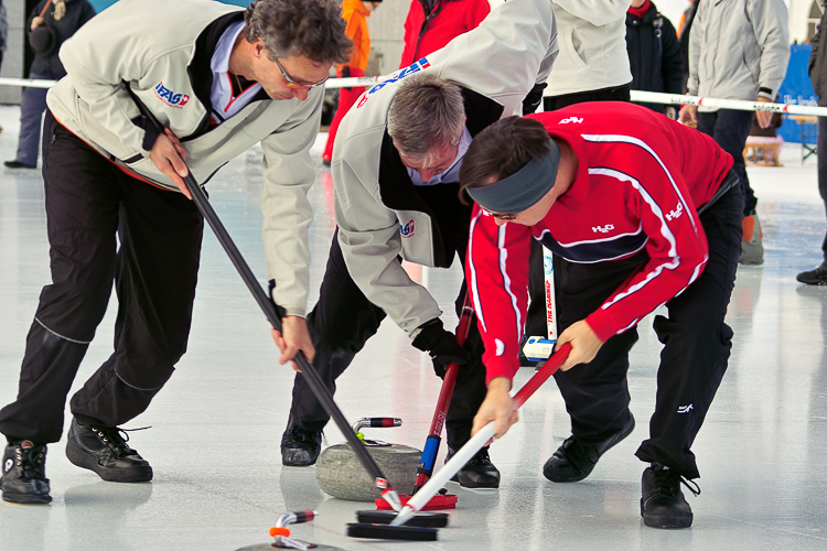 Curling, Meisterschaft, Openair, Sport, Winter, championships, indexpage, outdoor recreation, recreation, sports & recreation, winter recreation, 38. Curling Open-Air Championships