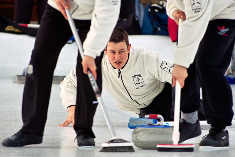 Curling, Meisterschaft, Openair, Sport, Winter, championships, outdoor recreation, recreation, sports & recreation, winter recreation, 38. Curling Open-Air Championships