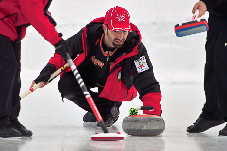 Curling, Meisterschaft, Openair, Sport, Winter, championships, outdoor recreation, recreation, sports & recreation, winter recreation, 38. Curling Open-Air Championships