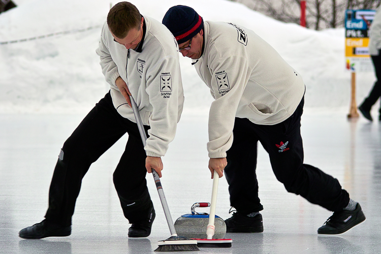 Curling, Meisterschaft, Openair, Sport, Winter, championships, indexpage, outdoor recreation, recreation, sports & recreation, winter recreation, 38. Curling Open-Air Championships