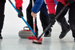 Curling, Meisterschaft, Openair, Sport, Winter, championships, outdoor recreation, recreation, sports & recreation, winter recreation, 38. Curling Open-Air Championships