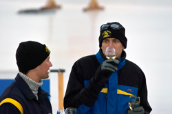 Curling, Meisterschaft, Openair, Sport, Winter, championships, outdoor recreation, recreation, sports & recreation, winter recreation, 38. Curling Open-Air Championships