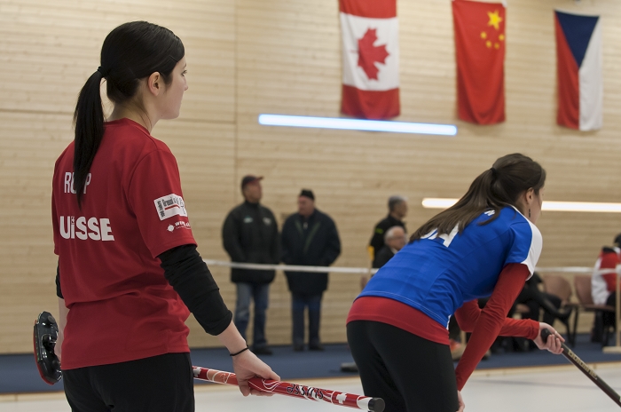 Play-Off Women USA-Switzerland, SUI-USA/4-6