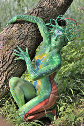 Austria, Pörtschach, World Bodypainting Festival, Wörthersee