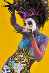 Austria, Pörtschach, World Bodypainting Festival, Wörthersee