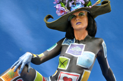 Austria, Pörtschach, World Bodypainting Festival, Wörthersee