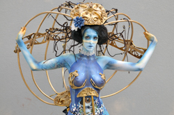 Austria, Pörtschach, World Bodypainting Festival, Wörthersee