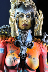 Austria, Pörtschach, World Bodypainting Festival, Wörthersee