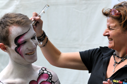 Austria, Pörtschach, World Bodypainting Festival, Wörthersee