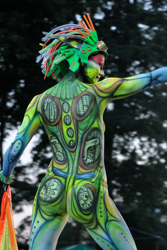 Austria, Pörtschach, World Bodypainting Festival, Wörthersee