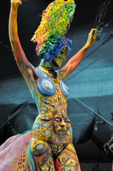 Austria, Pörtschach, World Bodypainting Festival, Wörthersee