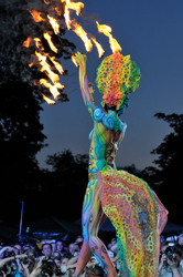 Austria, Pörtschach, World Bodypainting Festival, Wörthersee