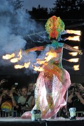 Austria, Pörtschach, World Bodypainting Festival, Wörthersee