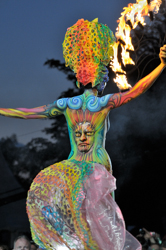 Austria, Pörtschach, World Bodypainting Festival, Wörthersee