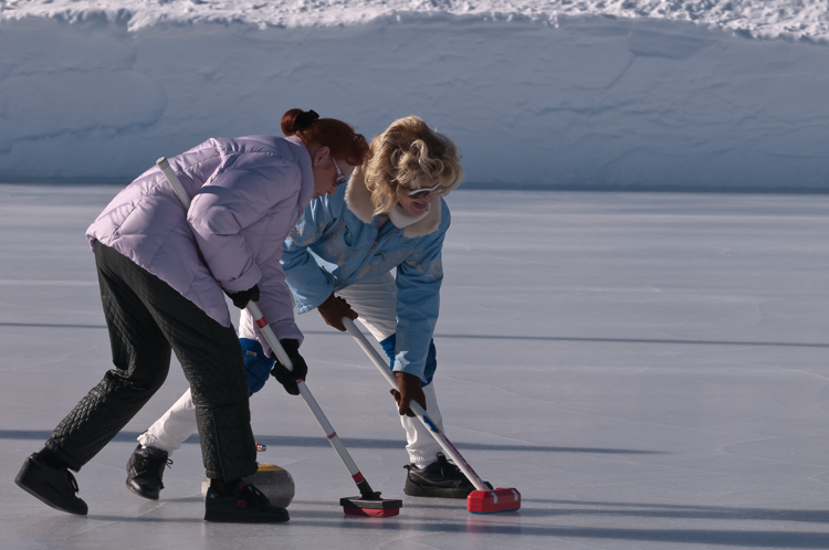 Curling, Graubünden, Sport, St. Moritz, Switzerland, Veteranentreffen, Winter