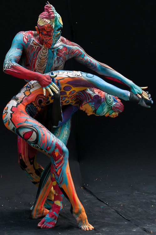 Body Painting, World Body Painting Festival 2013, Theme: Holy Geometry, Competition: Brush and Sponge / Artist: Pogodzinska Anna