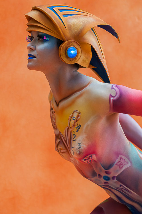 Body Painting, World Body Painting Festival 2013, Theme: Holy Geometry, Competition: Airbrush / Artist: Bülow Kris