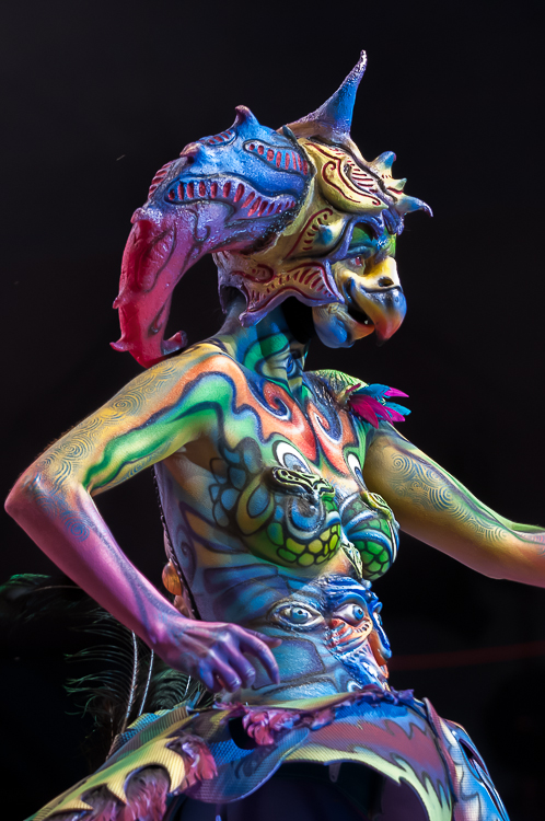 Body Painting, World Body Painting Festival 2013, Theme: Holy Geometry, Competition: Special Effects SFX / Artist: Vlasova Yulia / Rank: 3rd. place