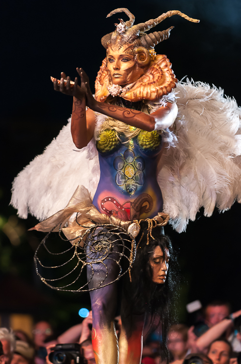 Body Painting, World Body Painting Festival 2013, Theme: Holy Geometry, Competition: Special Effects SFX / Artist: Scatena Fiorella