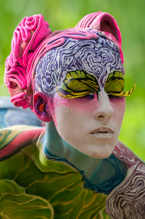 Body Painting, World Body Painting Festival 2013, Theme: Planet Food, Competition: Brush and Sponge / Artist: Anna Pogodzinska