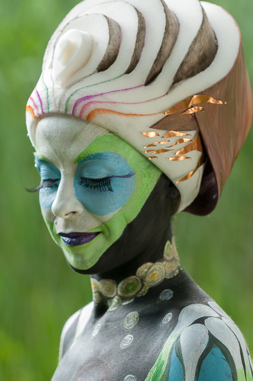 Body Painting, World Body Painting Festival 2013, Theme: Planet Food, Competition: Brush and Sponge / Artist: Katia Della Fonte