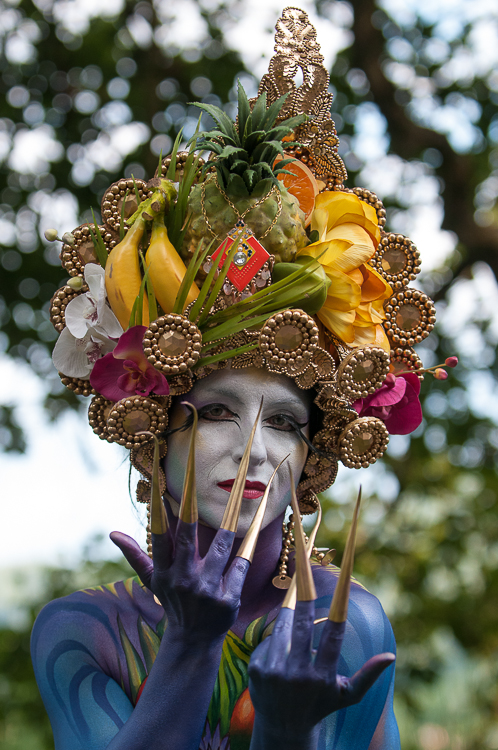 Body Painting, World Body Painting Festival 2013, Theme: Planet Food, Competition: Brush and Sponge / Artist: Lynn Schockmel