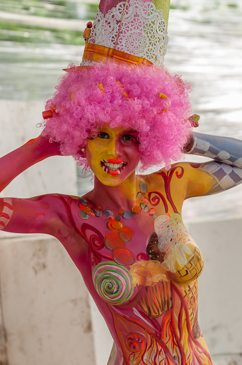 Body Painting, World Body Painting Festival 2013, Theme: Planet Food, Competition: Brush and Sponge / Artist: Daniela Luminita Boboc