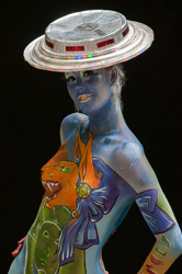 Body Painting, World Body Painting Festival 2013, Theme: Holy Geometry, Competition: Brush and Sponge / Artist: Preger Dubi