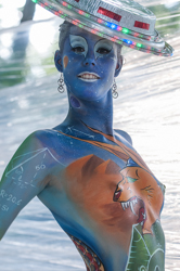 Body Painting, World Body Painting Festival 2013, Theme: Holy Geometry, Competition: Brush and Sponge / Artist: Preger Dubi