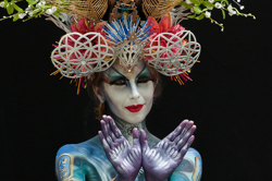 Body Painting, World Body Painting Festival 2013, Theme: Holy Geometry, Competition: Airbrush / Artist: Fray Scott