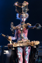 Body Painting, World Body Painting Festival 2013, Theme: Holy Geometry, Competition: Special Effects SFX / Artist: Hajek-Renner Gabriela