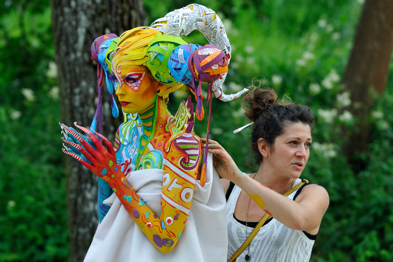 Body Painting, Body Art, Special Effects Bodypainting / Pre-Selection / Artist: Benedetta Carugati, Italy