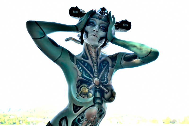 Body Art, Body Painting, Body Painting, Body Art, Brush/Sponge - Final, Miguel Angel Guapacha, Colombia