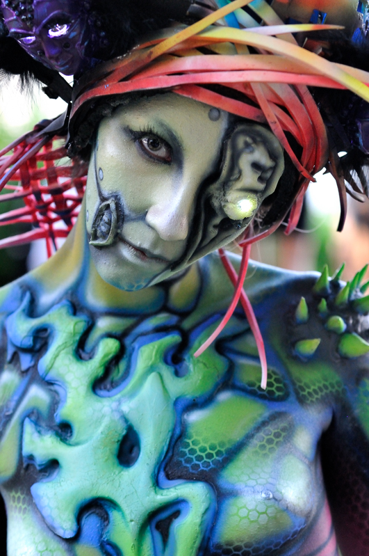 Body Painting, Body Art, Special Effects Bodypainting / Final / Artist: Marina Ekimova, Russia