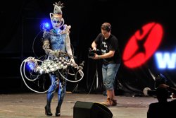 Body Painting, Body Art, on stage, Special Effects Bodypainting / Final / Artist: Gabriela Hajek-Renner, Austria