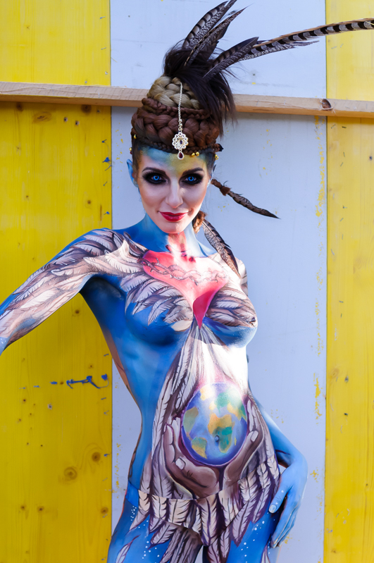 Body Art, Body Painting, Bodypainting, Brush and Sponge, Championships, Festival, Games people play, Körperbemalung, Meisterschaft, Pinsel und Schwamm