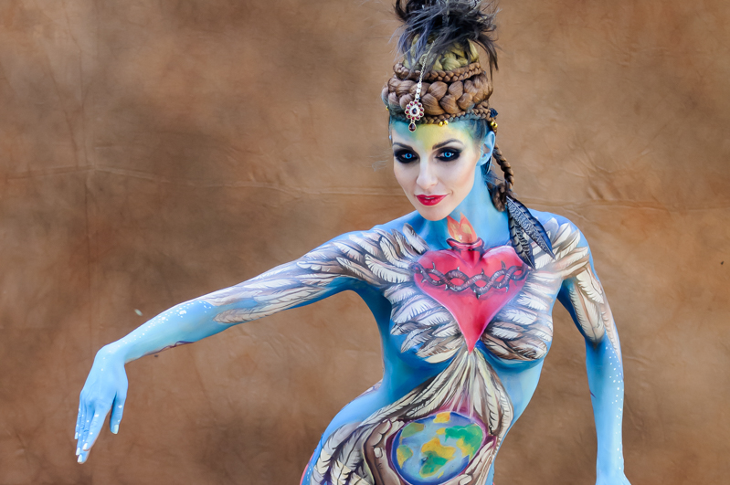 Body Art, Body Painting, Bodypainting, Brush and Sponge, Championships, Festival, Games people play, Körperbemalung, Meisterschaft, Pinsel und Schwamm