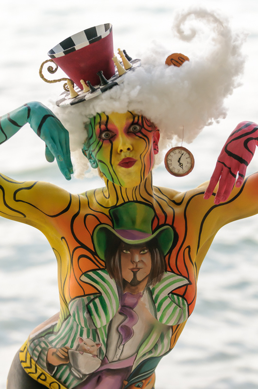 Body Art, Body Painting, Bodypainting, Brush and Sponge, Championships, Festival, Games people play, Körperbemalung, Meisterschaft, Pinsel und Schwamm