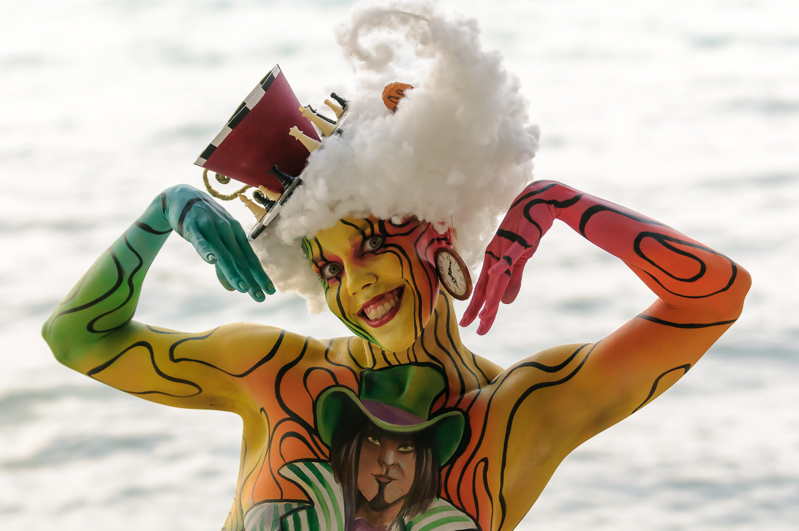 Body Art, Body Painting, Bodypainting, Brush and Sponge, Championships, Festival, Games people play, Körperbemalung, Meisterschaft, Pinsel und Schwamm