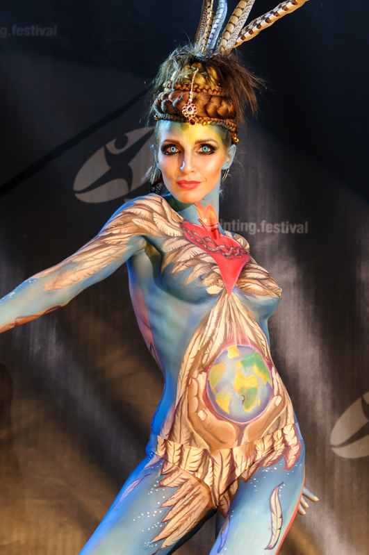 Body Art, Body Painting, Bodypainting, Brush and Sponge, Championships, Festival, Games people play, Körperbemalung, Meisterschaft, Pinsel und Schwamm