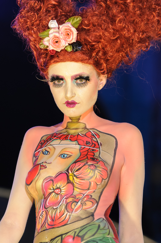 Body Art, Body Painting, Bodypainting, Brush and Sponge, Championships, Festival, Games people play, Körperbemalung, Meisterschaft, Pinsel und Schwamm