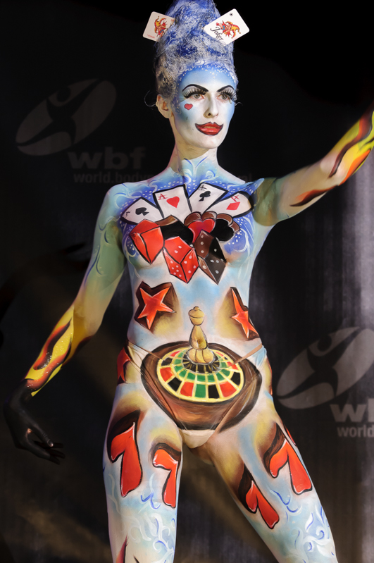 Body Art, Body Painting, Bodypainting, Brush and Sponge, Championships, Festival, Games people play, Körperbemalung, Meisterschaft, Pinsel und Schwamm