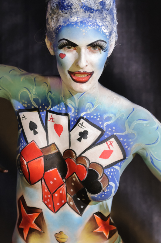 Body Art, Body Painting, Bodypainting, Brush and Sponge, Championships, Festival, Games people play, Körperbemalung, Meisterschaft, Pinsel und Schwamm