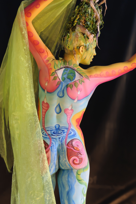 Body Art, Body Painting, Bodypainting, Brush and Sponge, Championships, Festival, Körperbemalung, Meisterschaft, Pinsel und Schwamm, Surrealism reshape your reality