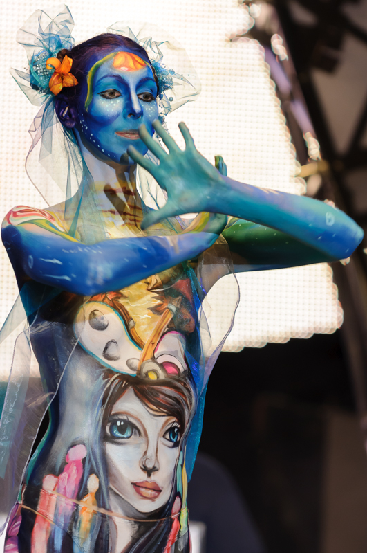 Body Art, Body Painting, Bodypainting, Brush and Sponge, Championships, Festival, Körperbemalung, Meisterschaft, Pinsel und Schwamm, Surrealism reshape your reality