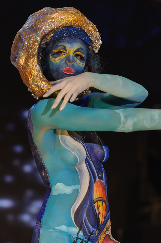 Body Art, Body Painting, Bodypainting, Brush and Sponge, Championships, Festival, Körperbemalung, Meisterschaft, Pinsel und Schwamm, Surrealism reshape your reality