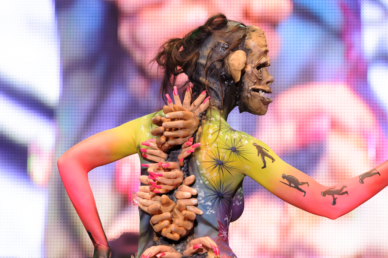 Body Art, Body Painting, Bodypainting, Brush and Sponge, Championships, Festival, Körperbemalung, Meisterschaft, Pinsel und Schwamm, Surrealism reshape your reality